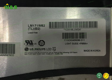 367,2 × 229,5 mm Aktif Alanlı 17,1 inç LM171W02- TLB2 renkli tft lcd ekran