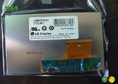 LB043WQ1-TD05 LG Ekran 4.3 inç Normalde Beyaz 95.04 × 53.856 mm