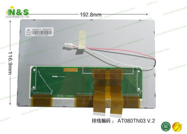 AT080TN03 V.2 Innolux LCD Panel, araba için WVGA Otomotiv lcd ekran