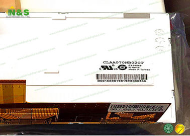 CLAA070NB02CT değiştirme Smartphone Lcd Ekranlar 153.6 × 90 mm Normalde Beyaz
