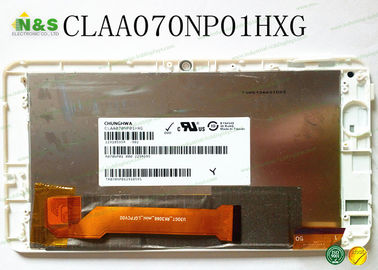 CLAA070NP01HXG TFT LCD Modülü, CPT 1024 × 600 7 lcd ekran 250 Normalde Siyah