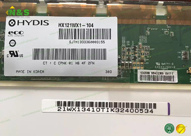 HX121WX1-104 Endüstriyel LCD Ekranlar HYDIS 12.1 inç Normalde Siyah