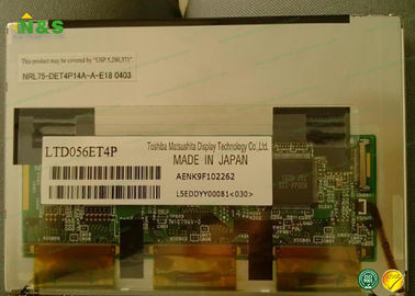 Normalde Beyaz LTD056ET4P TOSHIBA LCD Panel 5.6 inç LCM 1024 × 600 300 400: 1 262K WLED LVDS