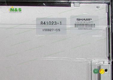 Normalde Beyaz LQ121S1LG75 keskin yedek lcd paneli 12.1 inç 246 × 184.5 mm ile