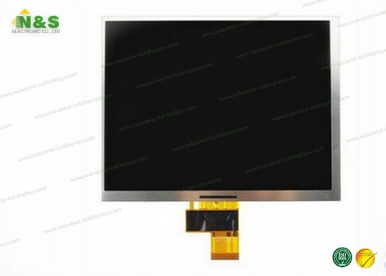 Chimei 8.0 İnç A-Si TFT LCD Panel Sert Kaplama Normalde Beyaz