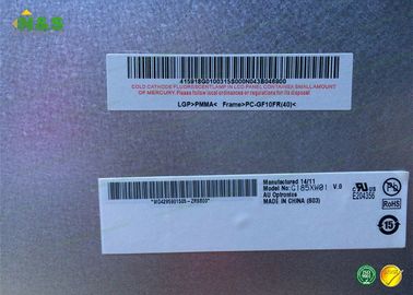 1366 * 768 Çözünürlük ile 18,5 inç HD AUO LCD Panel G185XW01 V0