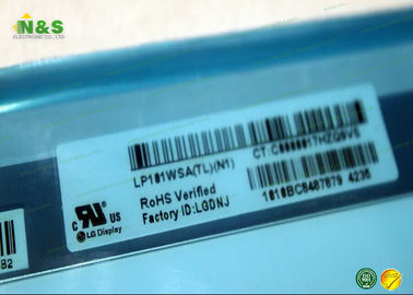 1024 * 600 yüksek parlaklık ile dokunmatik ekran LP101WSA-TLN1 olmadan 10.1 inç lcd ekran
