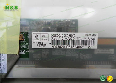 HSD140PHW1-A00 Endüstriyel LCD Ekranlar, 14.0 inç dizüstü bilgisayar lcd paneli 309.399 × 173.952 mm