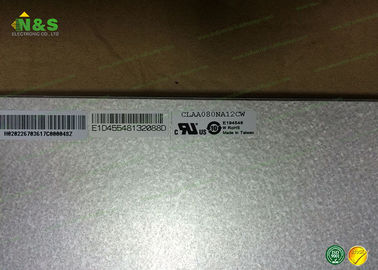 176.64 × 99.36 mm CLAA080NA12 CW CPT TFT LCD Modülü 8.0 inç Normalde Beyaz