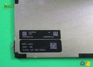 LP097X02-SLQ2 LG LCD Panel Tümü, Tablet paneli için 196.608 × 147.456 mm ile 9.7 inç