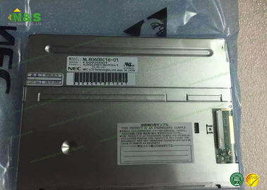 132 × 99 mm NL8060BC16-01 NEC LCD Panel 6.5 inç Normalde Beyaz