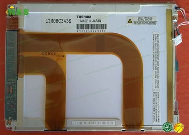 Normalde Beyaz LTM08C343S TOSHIBA Endüstriyel LCD Ekranlar 170.4 × 127.8 mm 70 262K CCFL TTL