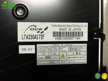 Normalde Siyah 23.0 inç LTA230A172F Toshiba TFT-LCD Modülü 23.0 inç, 1280 × 768 Lamba Tipi CCFL