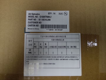15 inç AUO LCD Panel G150XTN06.2, tft lcd ekran paneli değişimi 1024 * 768 XGA